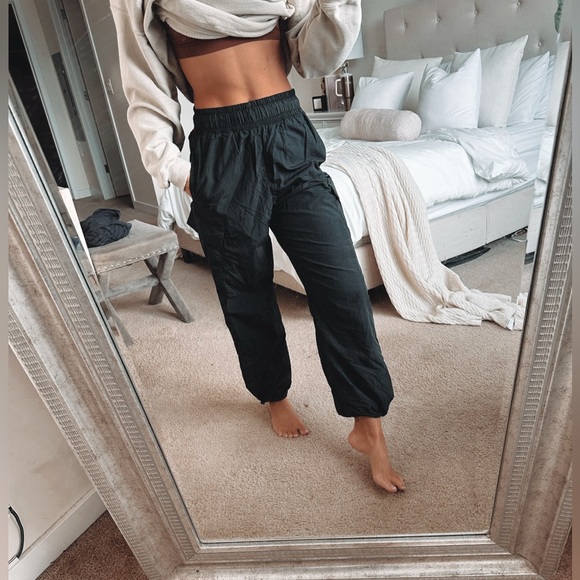 all in motion Pants - All in Motion Cargo Jogger Sweatpants Black